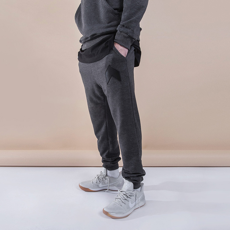 мужские серые брюки Hard Шеврон Шеврон-dark grey - цена, описание, фото 1